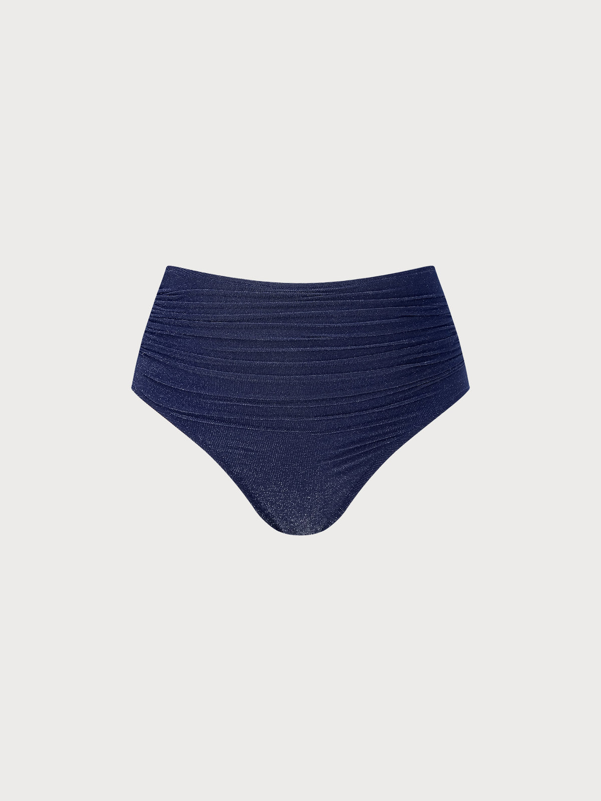 Women Knitted Nylon blended Tankini Bottoms Navy Sustainable - BERLOOK