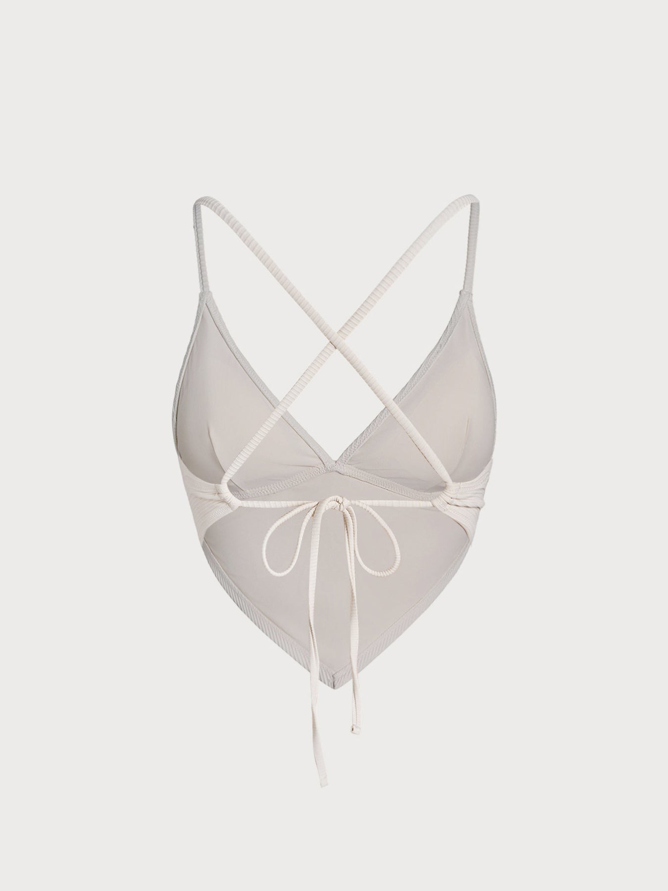 Women Knitted Nylon blended Tankini Tops Sustainable Tankinis - BERLOOK