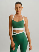Women Knitted Nylon blended Yoga Leggings Sustainable Yoga Bottoms - BERLOOK