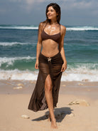 Women Knitted Nylon Cover ups Sustainable Cover-ups - BERLOOK