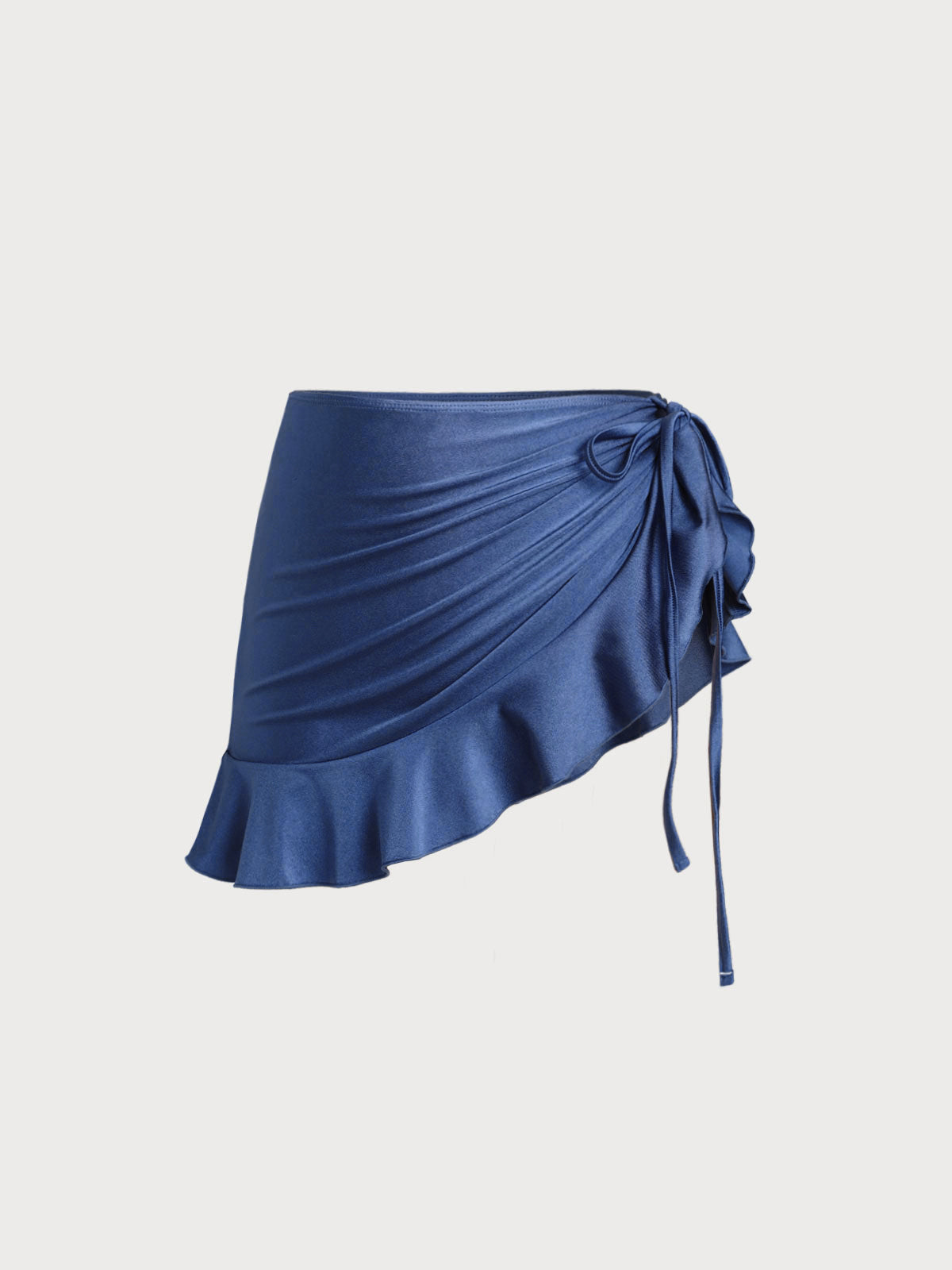 Blue Ruffled Multi-Way Cover Up Skirt Reviews Blue