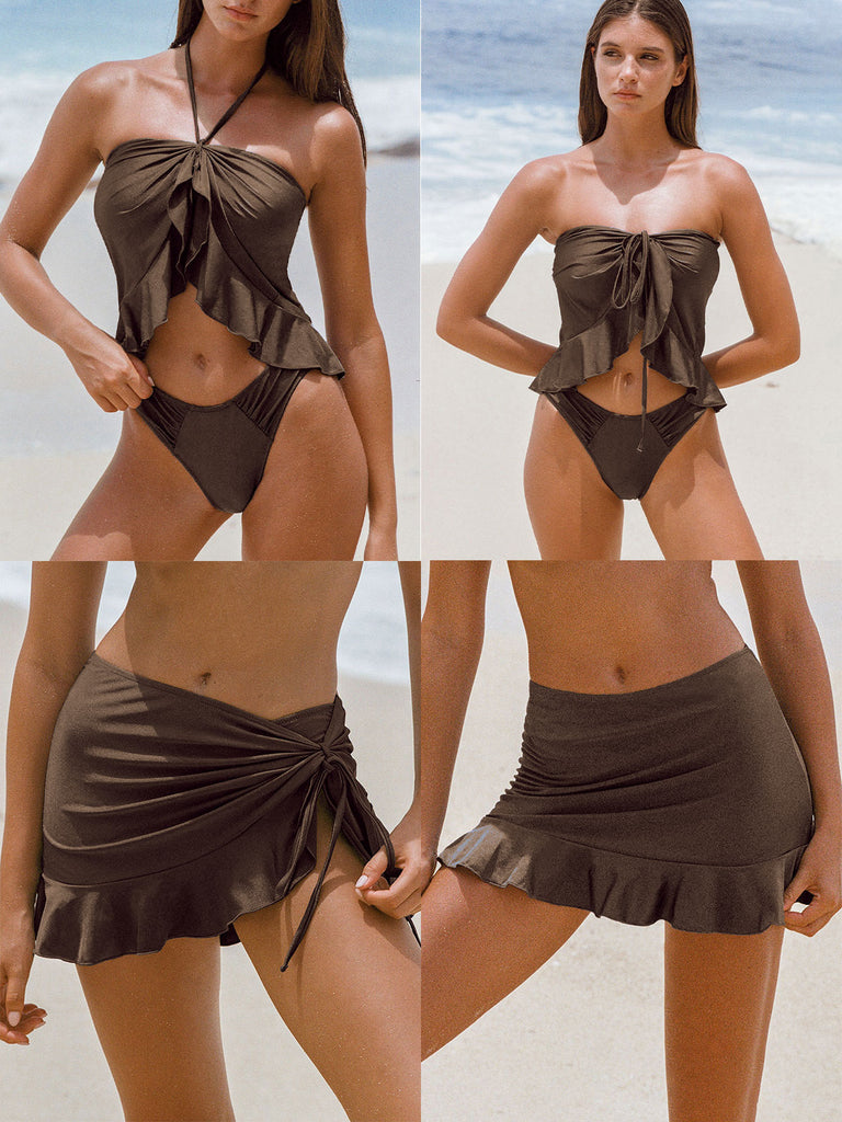 Women Knitted Nylon Cover ups Sustainable Cover-ups - BERLOOK