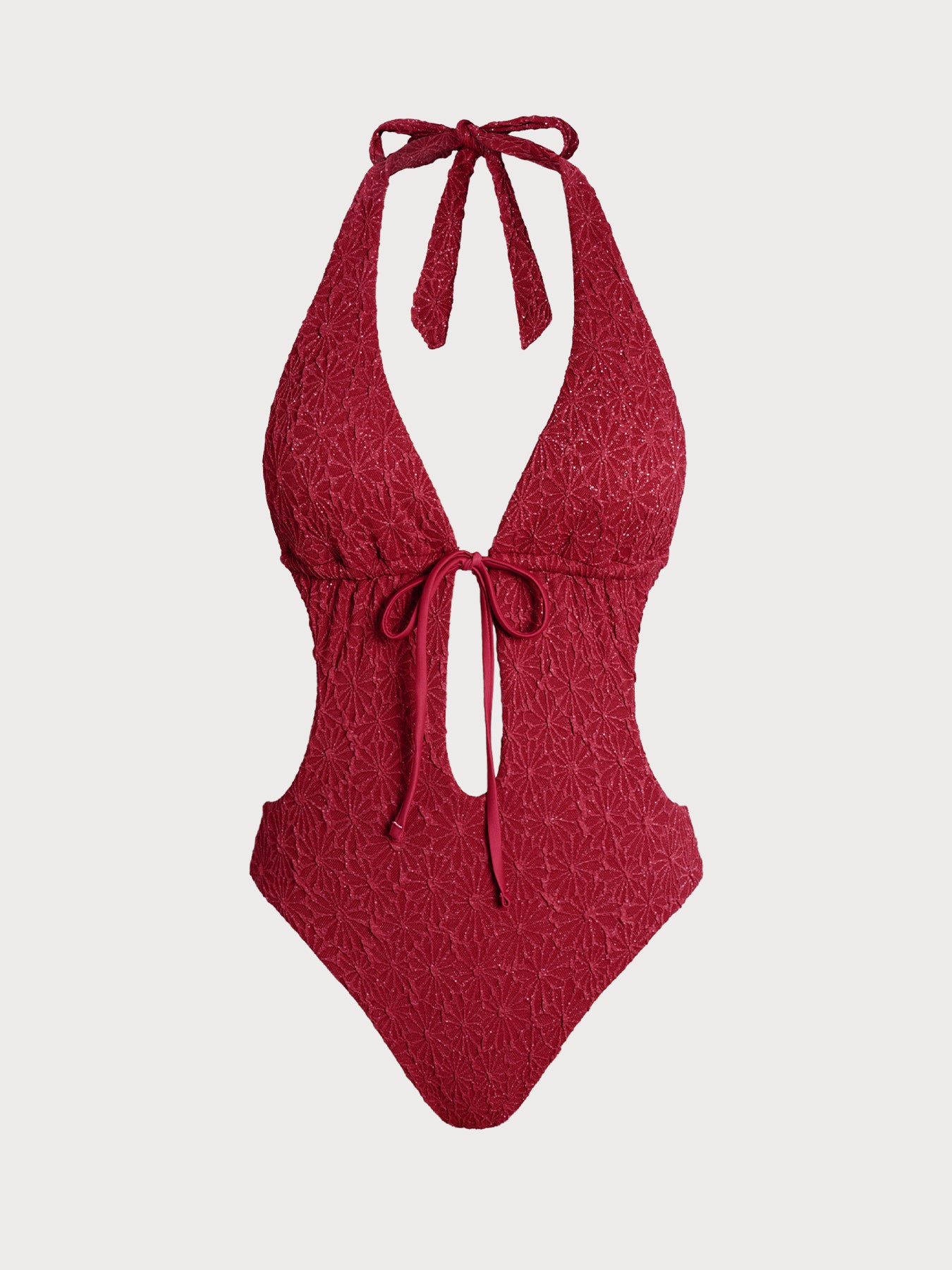 Women Knitted Nylon One Pieces Swimwear Sustainable One-Pieces - BERLOOK