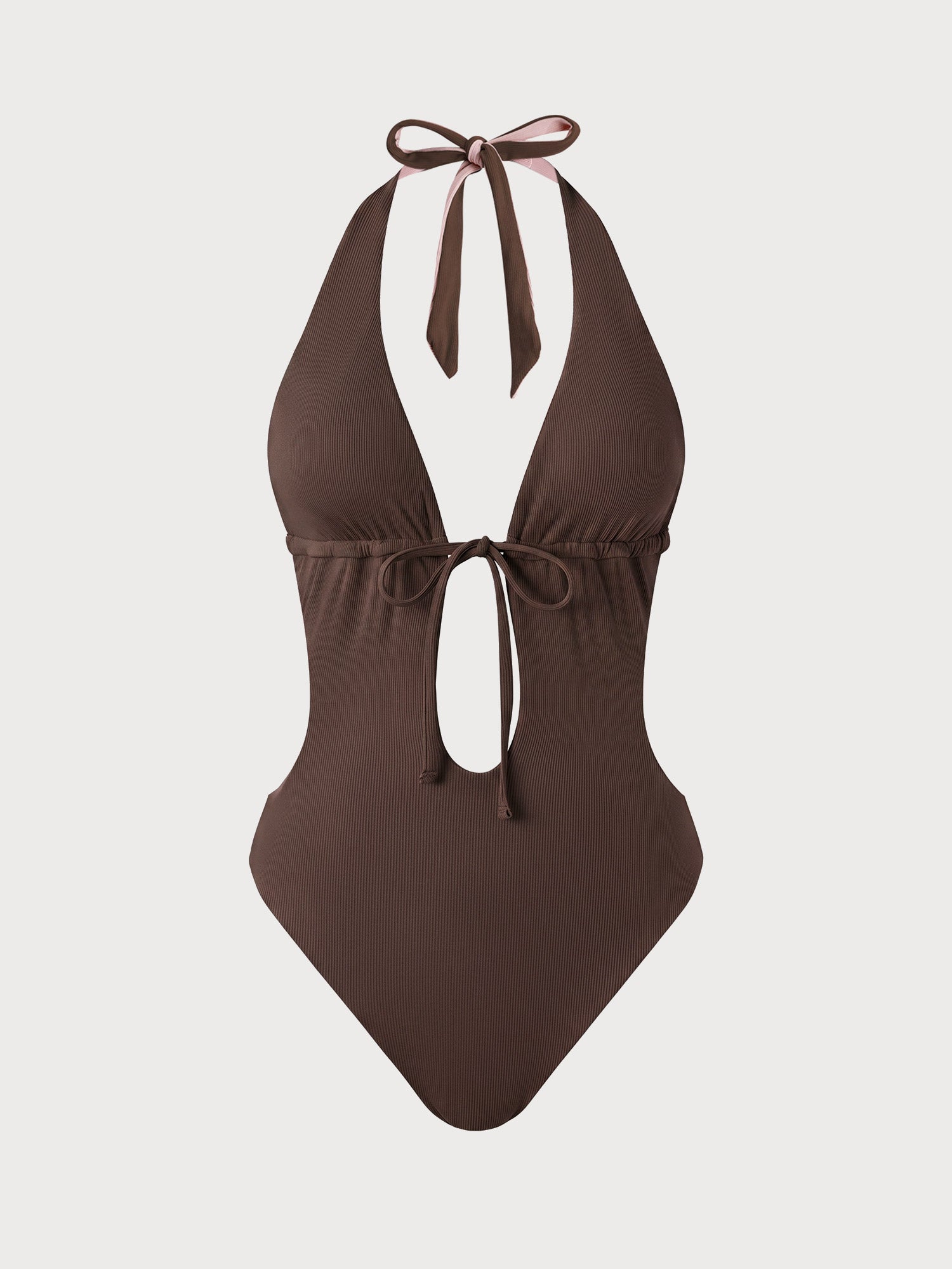 Women Knitted Nylon One Pieces Swimwear Sustainable One-Pieces - BERLOOK
