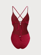 Women Knitted Nylon One Pieces Swimwear Sustainable One-Pieces - BERLOOK