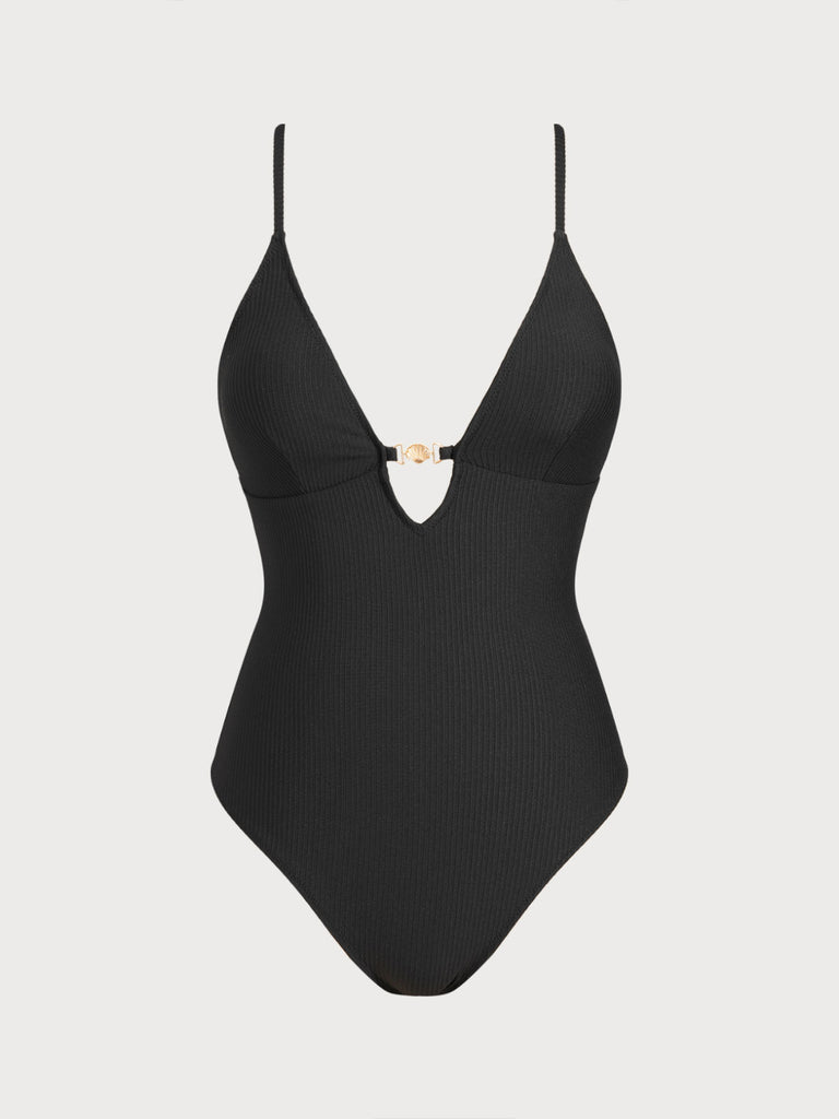 Women Knitted Nylon One Pieces Swimwear Sustainable One-Pieces - BERLOOK