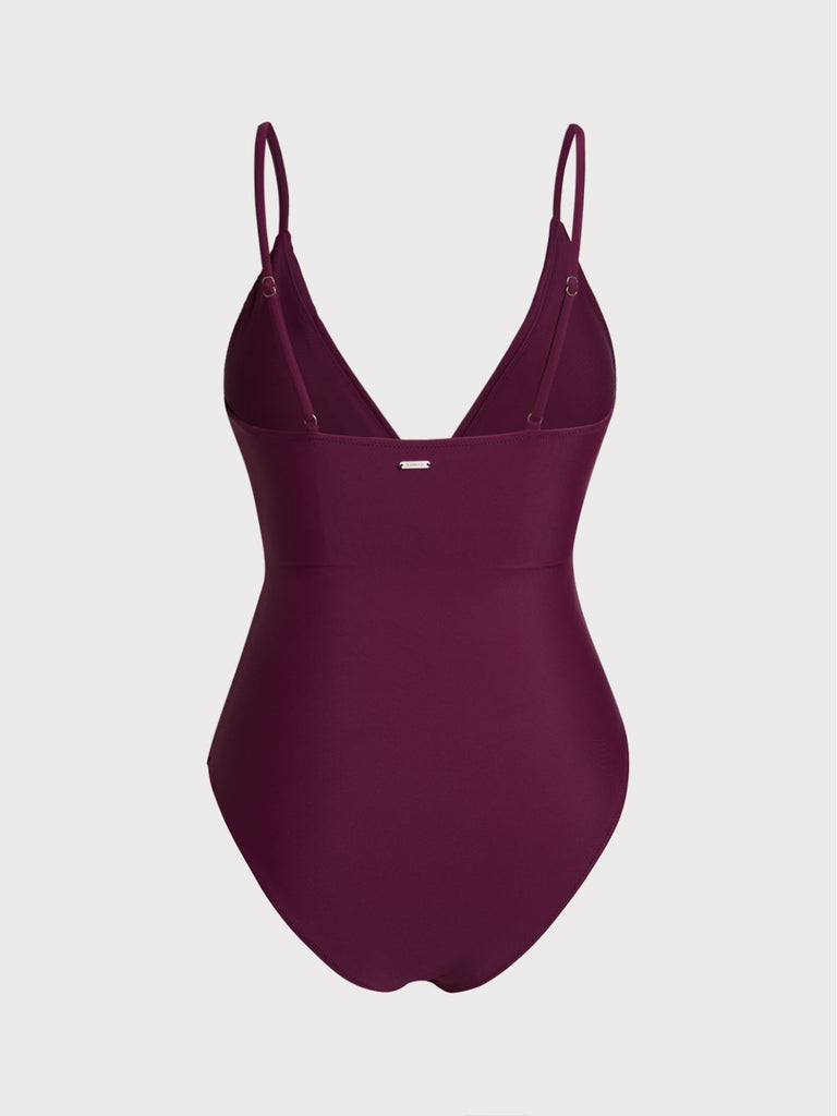 Women Knitted Nylon One Pieces Swimwear Sustainable One-Pieces - BERLOOK