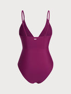 Women Knitted Nylon One Pieces Swimwear Sustainable One-Pieces - BERLOOK