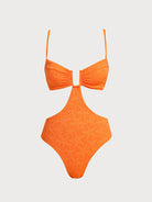 Women Knitted Nylon One Pieces Swimwear Sustainable One-Pieces - BERLOOK