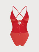 Women Knitted Nylon One Pieces Swimwear Sustainable One-Pieces - BERLOOK
