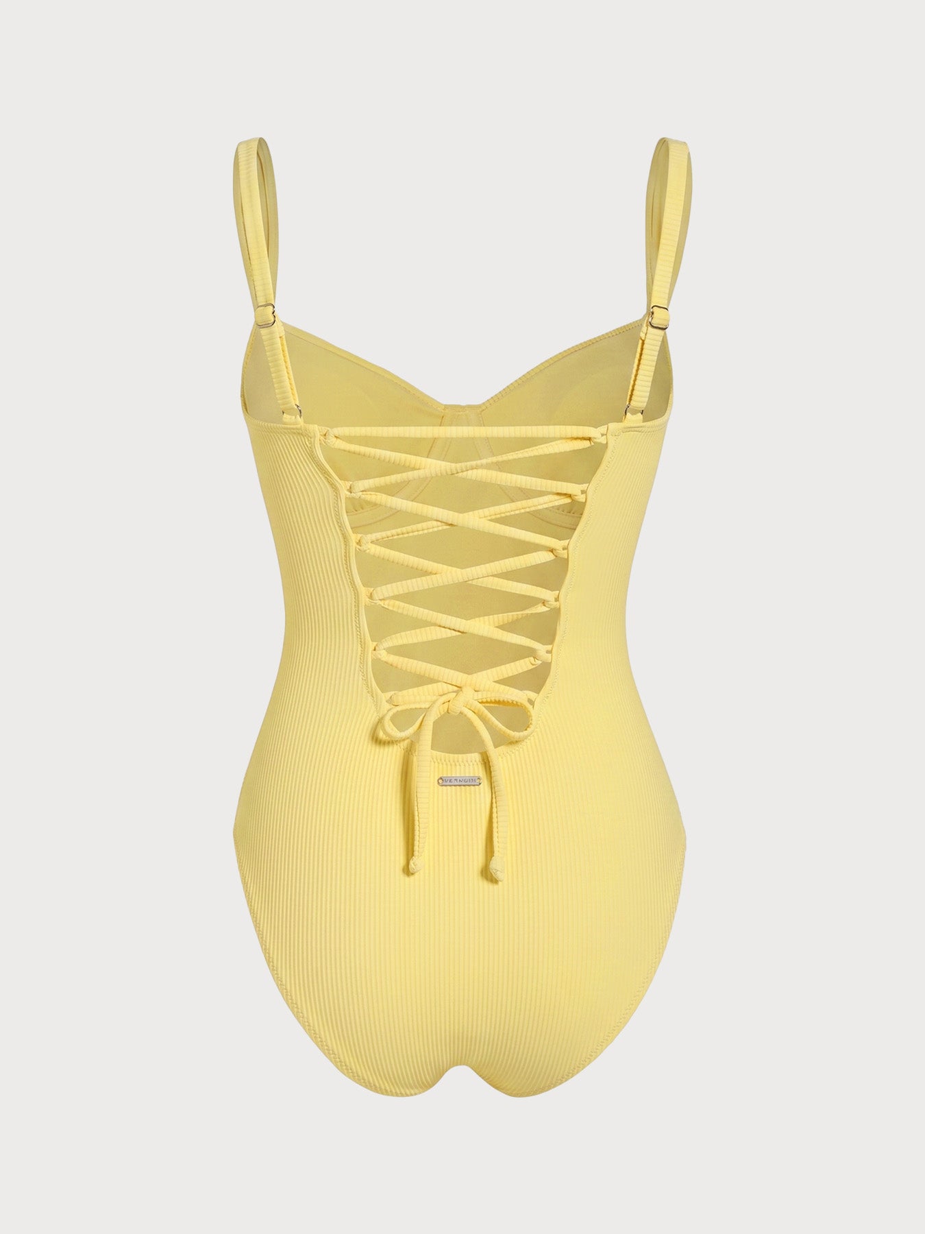 Women Knitted Nylon One Pieces Swimwear Sustainable One-Pieces - BERLOOK