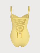 Women Knitted Nylon One Pieces Swimwear Sustainable One-Pieces - BERLOOK