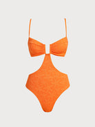 Women Knitted Nylon One Pieces Swimwear Sustainable - BERLOOK - 04
