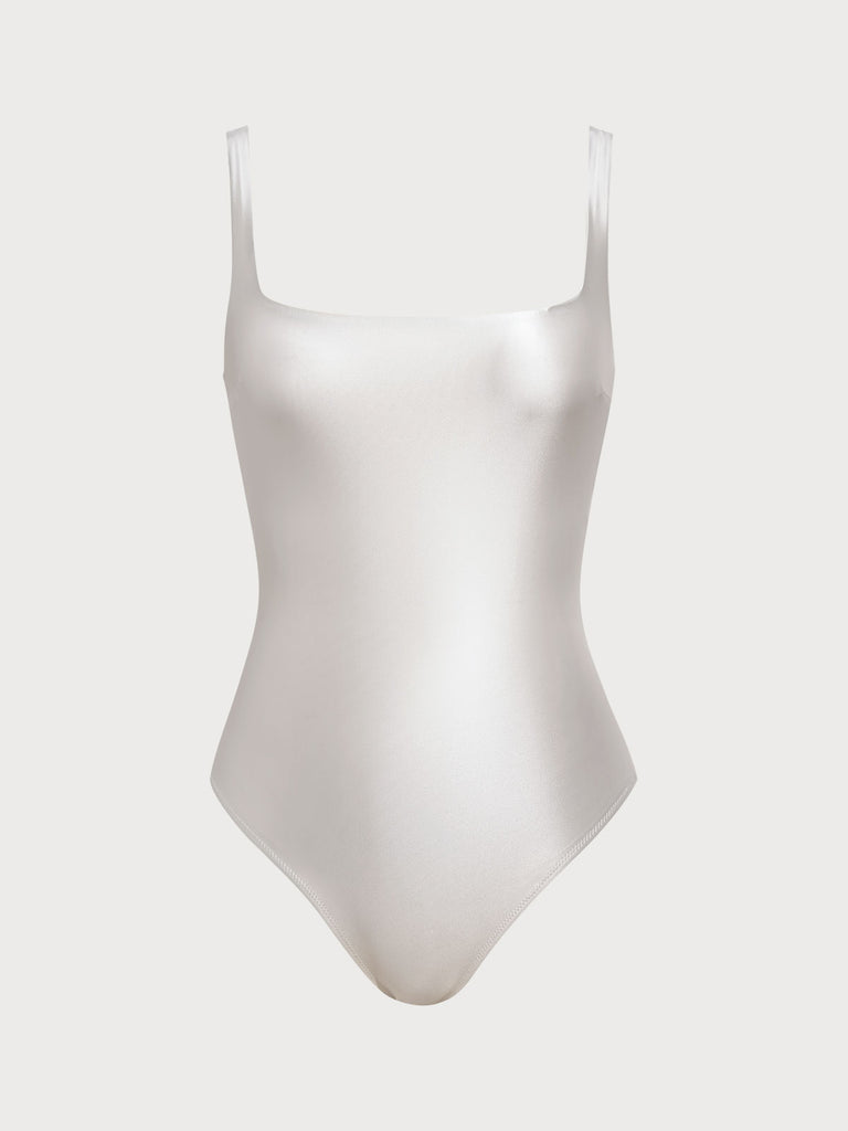 Women Knitted Nylon One Pieces Swimwear Sustainable One-Pieces - BERLOOK