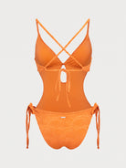 Women Knitted Nylon One Pieces Swimwear Sustainable One-Pieces - BERLOOK