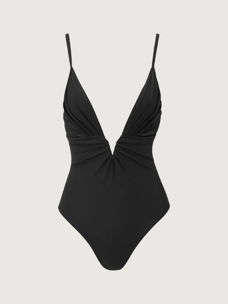 Women Knitted Nylon One Pieces Swimwear Sustainable One-Pieces - BERLOOK