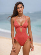 Women Knitted Nylon One Pieces Swimwear Sustainable One-Pieces - BERLOOK