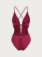 Women Knitted Nylon One Pieces Swimwear Sustainable One-Pieces - BERLOOK