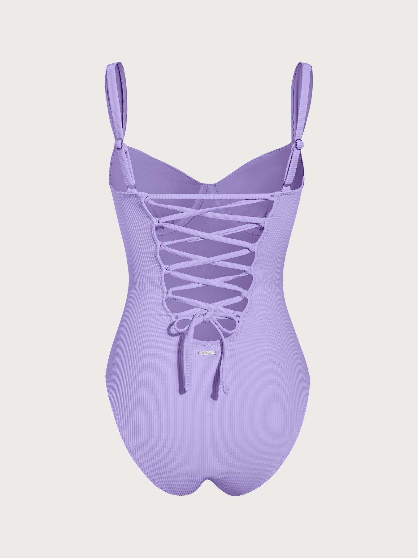 Women Knitted Nylon One Pieces Swimwear Sustainable One-Pieces - BERLOOK
