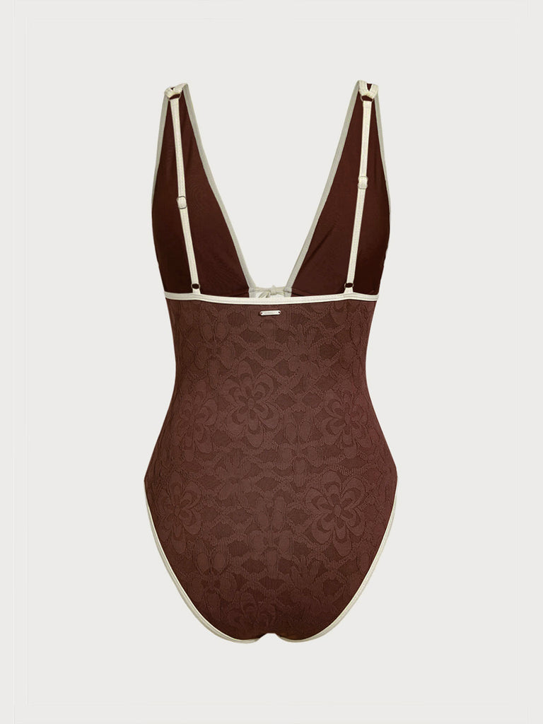Women Knitted Nylon One Pieces Swimwear Sustainable One-Pieces - BERLOOK