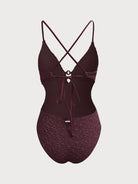Women Knitted Nylon One Pieces Swimwear Sustainable One-Pieces - BERLOOK