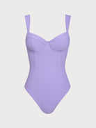 Women Knitted Nylon One Pieces Swimwear Sustainable One-Pieces - BERLOOK