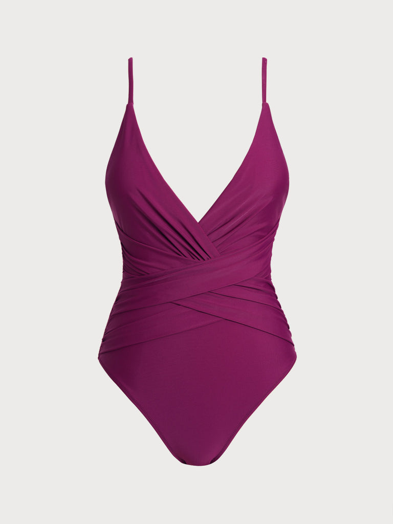 Women Knitted Nylon One Pieces Swimwear Sustainable One-Pieces - BERLOOK