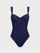 Women Knitted Nylon One Pieces Swimwear Sustainable One-Pieces - BERLOOK