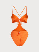Women Knitted Nylon One Pieces Swimwear Sustainable - BERLOOK - 05