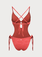 Women Knitted Nylon One Pieces Swimwear Sustainable One-Pieces - BERLOOK