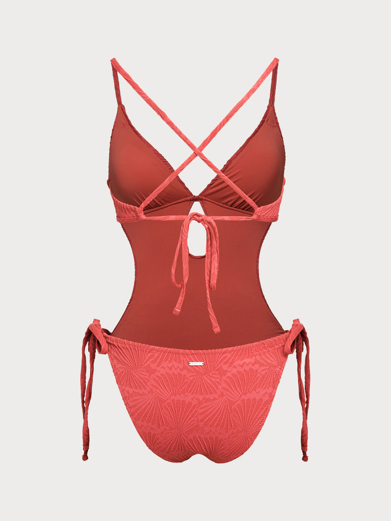 Women Knitted Nylon One Pieces Swimwear Sustainable One-Pieces - BERLOOK