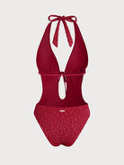 Women Knitted Nylon One Pieces Swimwear Sustainable One-Pieces - BERLOOK
