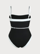 Women Knitted Nylon One Pieces Swimwear Sustainable Plus Size One-Pieces - BERLOOK