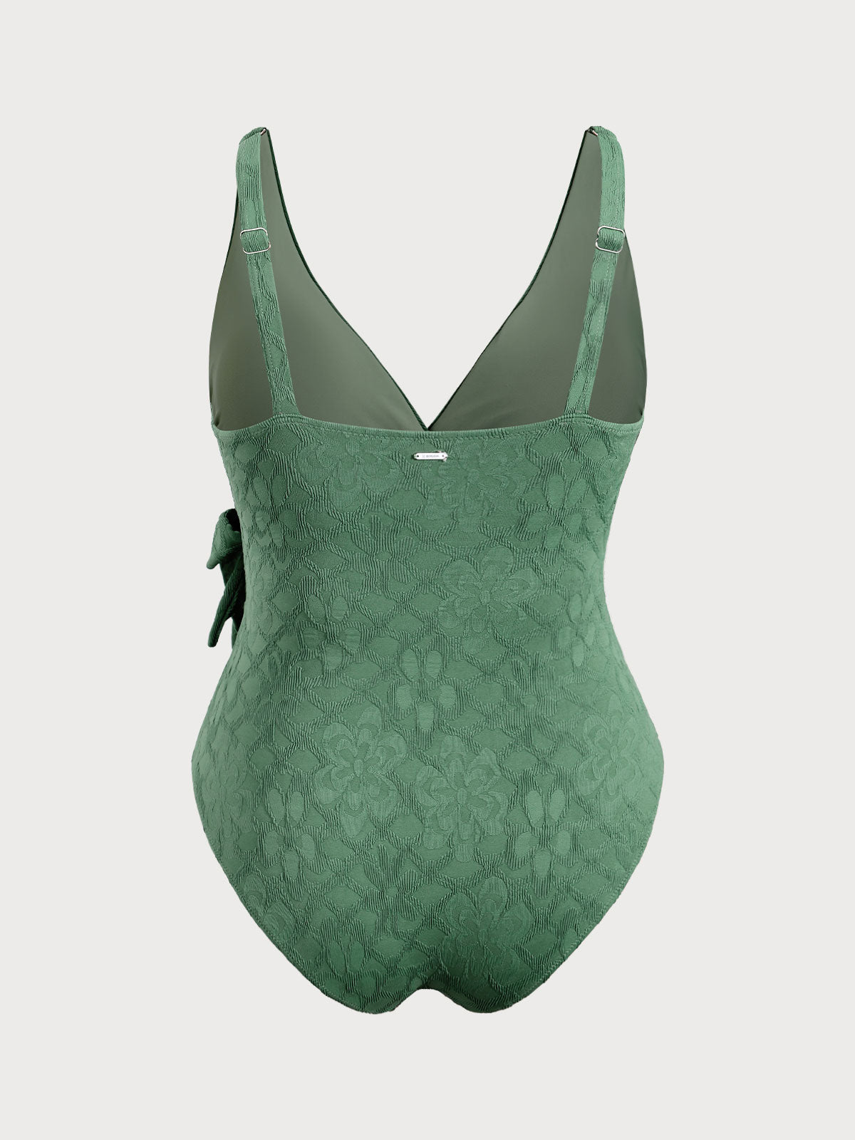 Women Knitted Nylon One Pieces Swimwear Sustainable Plus Size One-Pieces - BERLOOK