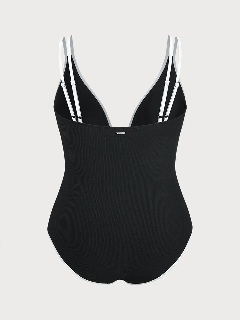 Women Knitted Nylon One Pieces Swimwear Sustainable Plus Size One-Pieces - BERLOOK
