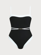 Women Knitted Nylon One Pieces Swimwear Sustainable Plus Size One-Pieces - BERLOOK