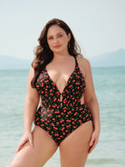 Women Knitted Nylon One Pieces Swimwear Sustainable Plus Size One-Pieces - BERLOOK