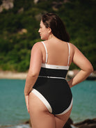 Women Knitted Nylon One Pieces Swimwear Sustainable Plus Size One-Pieces - BERLOOK