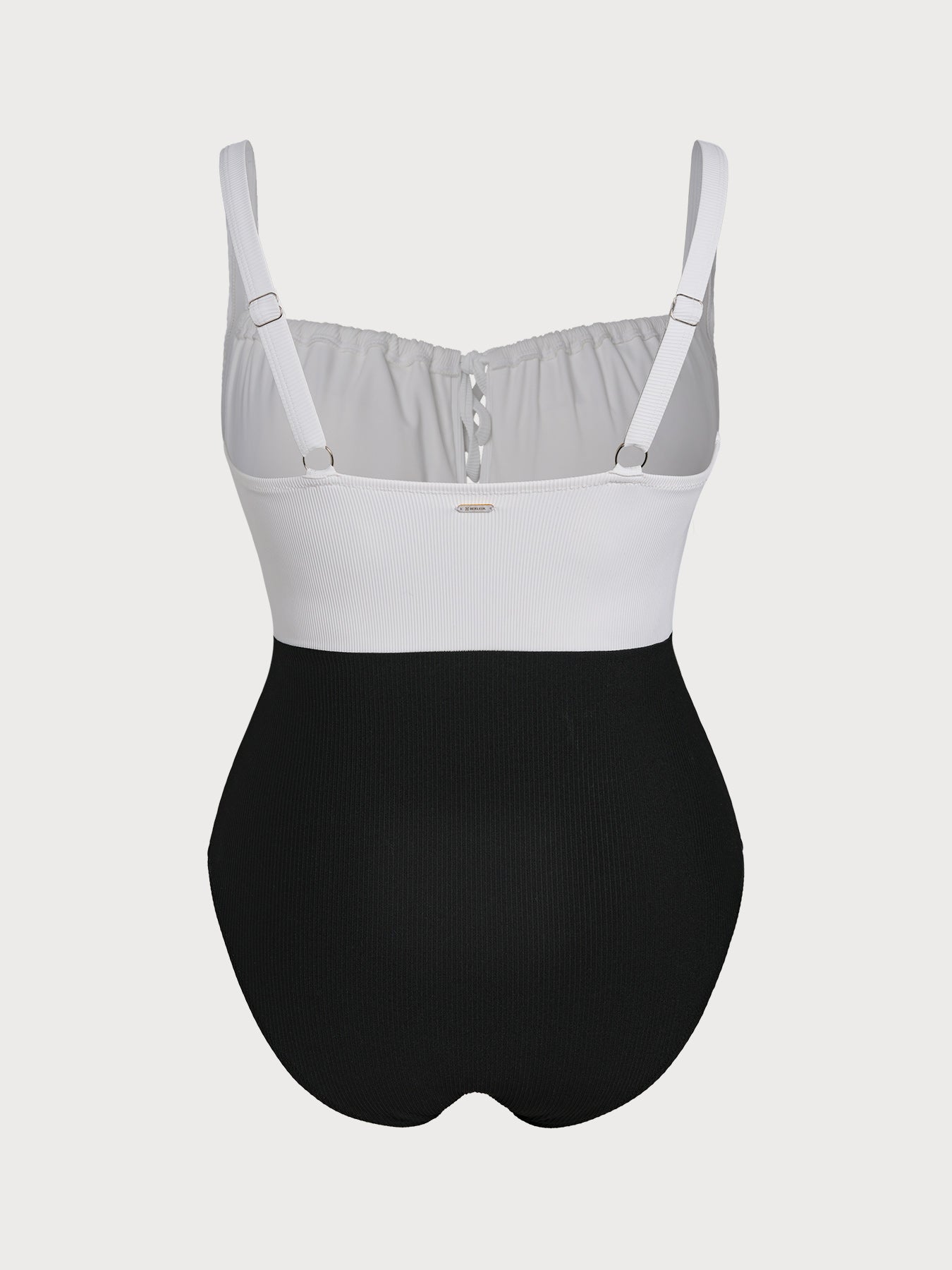 Women Knitted Nylon One Pieces Swimwear Sustainable Plus Size One-Pieces - BERLOOK