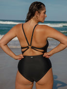 Women Knitted Nylon One Pieces Swimwear Sustainable Plus Size One-Pieces - BERLOOK