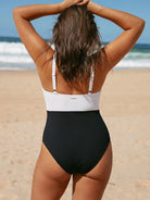 Women Knitted Nylon One Pieces Swimwear Sustainable Plus Size One-Pieces - BERLOOK