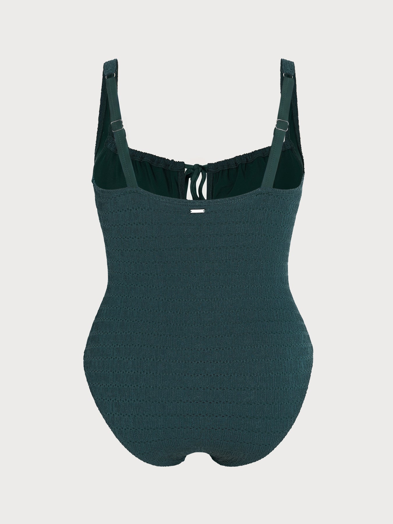Women Knitted Nylon One Pieces Swimwear Sustainable Plus Size One-Pieces - BERLOOK