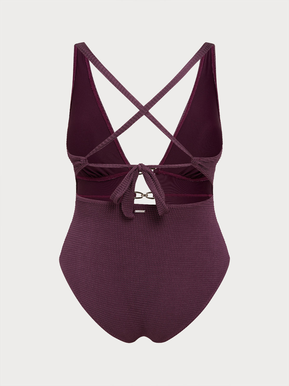 Women Knitted Nylon One Pieces Swimwear Sustainable Plus Size One-Pieces - BERLOOK