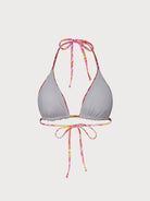 Women Knitted Nylon Printed Bikini Tops Sustainable Bikinis - BERLOOK