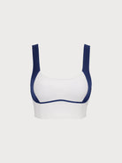 Women Knitted Nylon Spandex Yoga Camis Sustainable Yoga Tops - BERLOOK