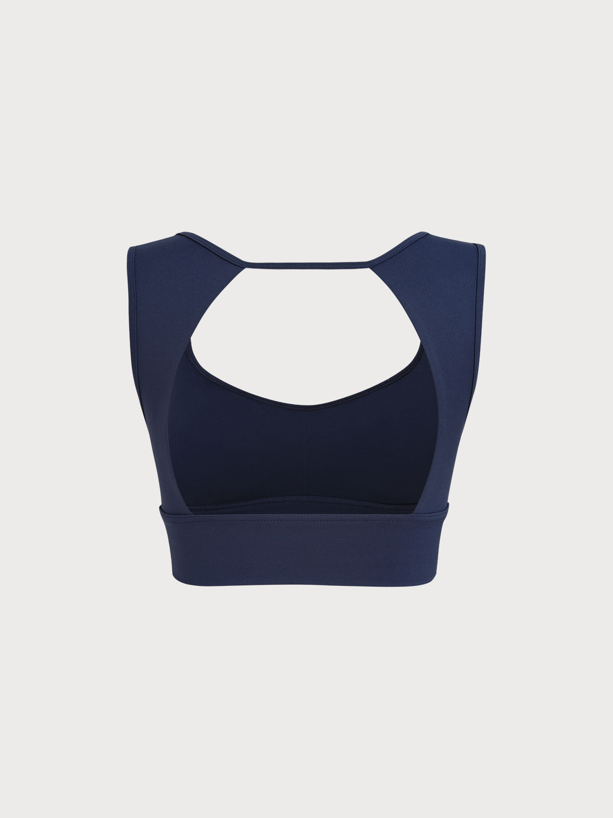 Women Knitted Nylon Sports Bras Sustainable Yoga Tops - BERLOOK