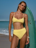 Women Knitted Nylon Surf Bottoms Sustainable - BERLOOK