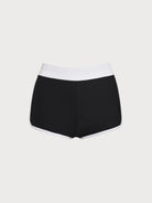 Women knitted nylon surfing bottoms Black Sustainable Surfing Clothes - BERLOOK