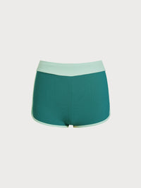 Women knitted nylon surfing bottoms Green Sustainable Surfing Clothes - BERLOOK