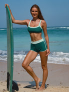 Women knitted nylon surfing bottoms Sustainable - BERLOOK